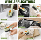 Liquid Dispensing Shoe Brush