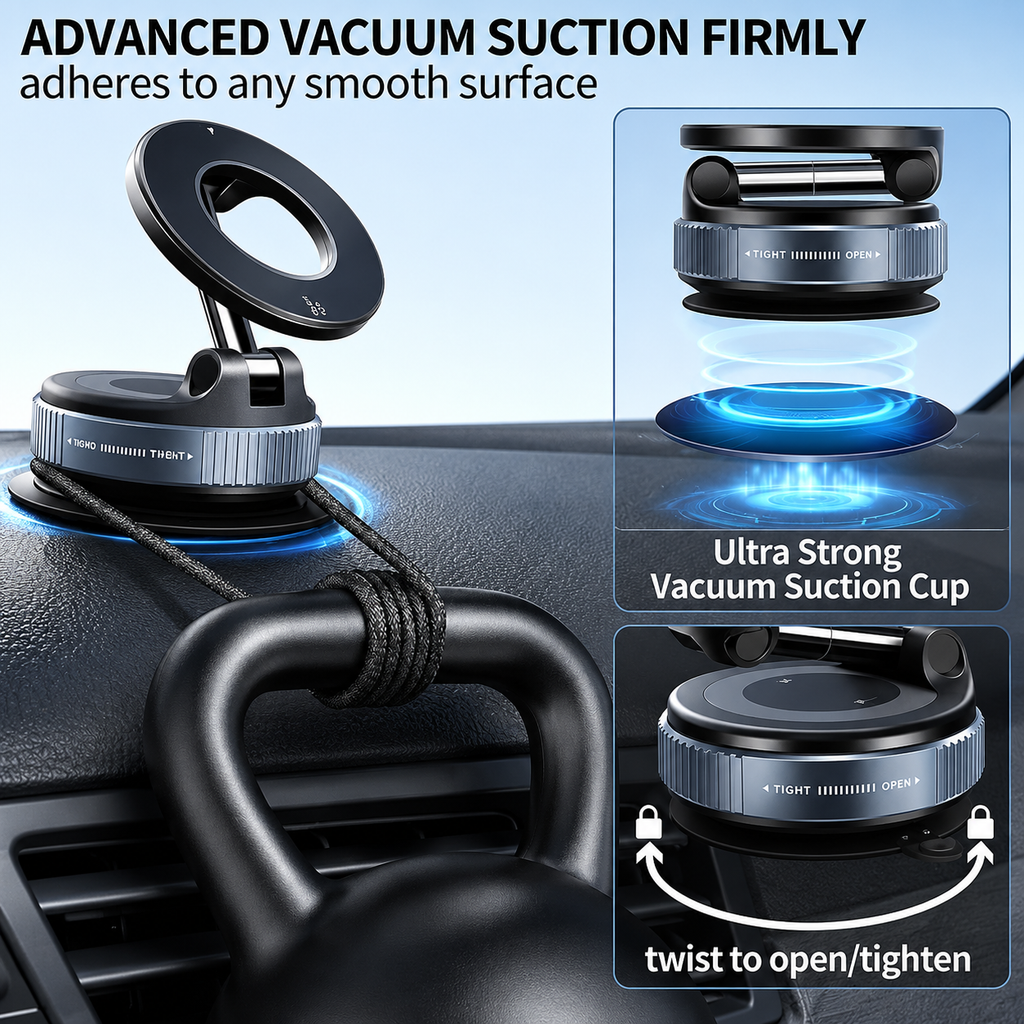 360° Magnetic Car Phone Mount