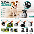 Foldable Portable Pet Poop Scooper