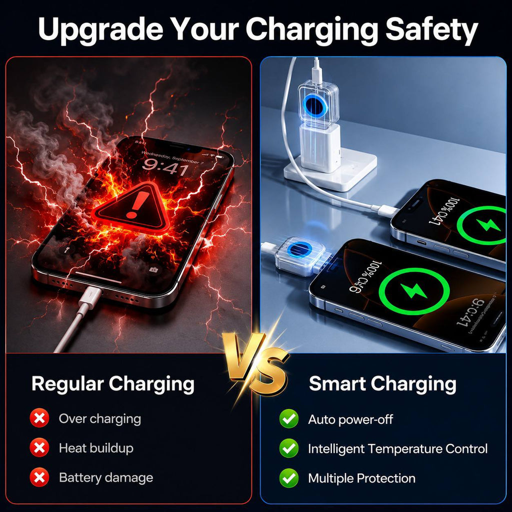 Ai Smart Automatic Power-Off Charger - 140W Fast Charging Adapter